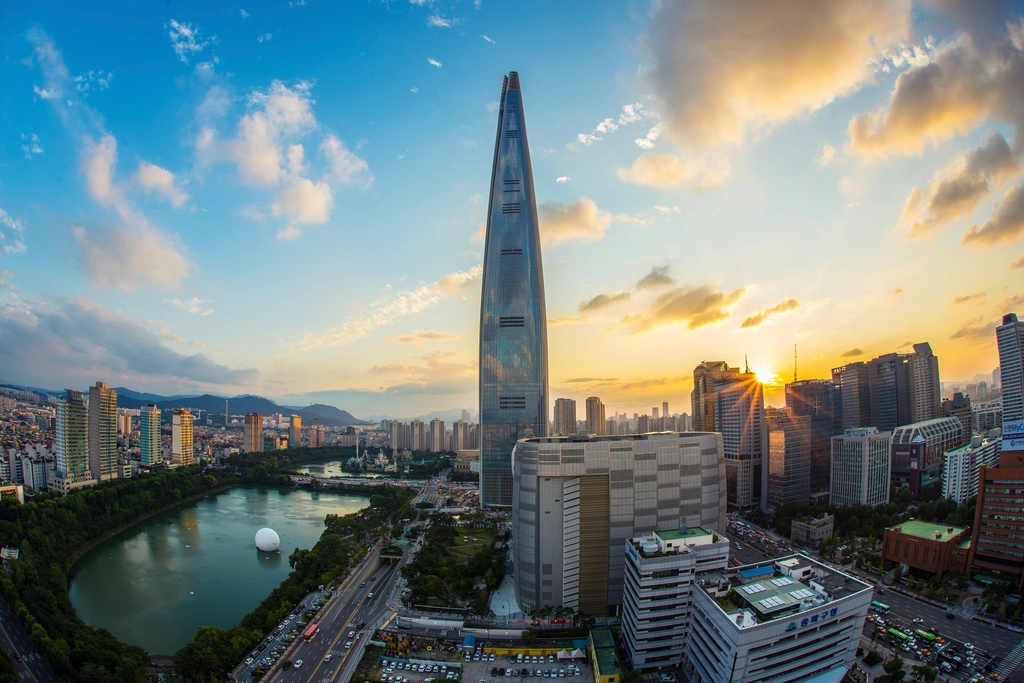 Lotte World Tower and Jamsil